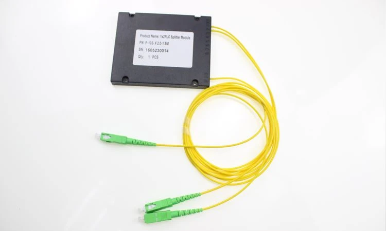 1X2 PLC ljósleiðaraskiptari