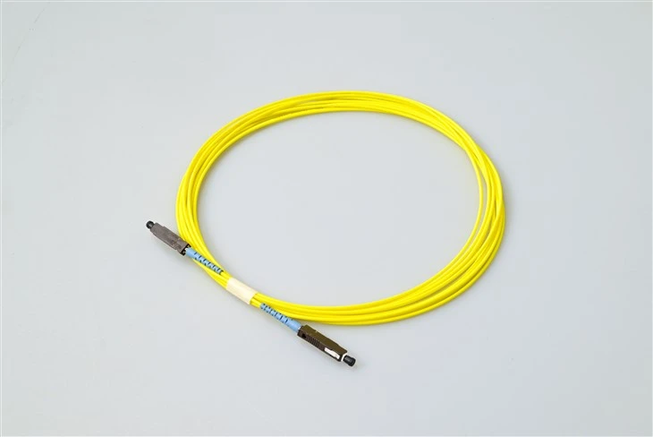 Ljósleiðara Mu Patchcord SM SX GUL