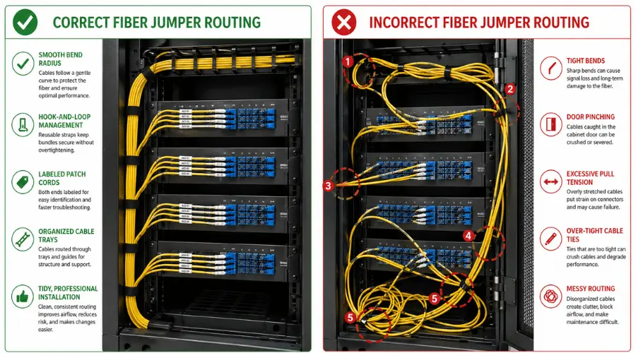 APC and UPC fiber connector mismatch causing high loss and reflection APC and UPC fiber connector mismatch causing high loss and reflection