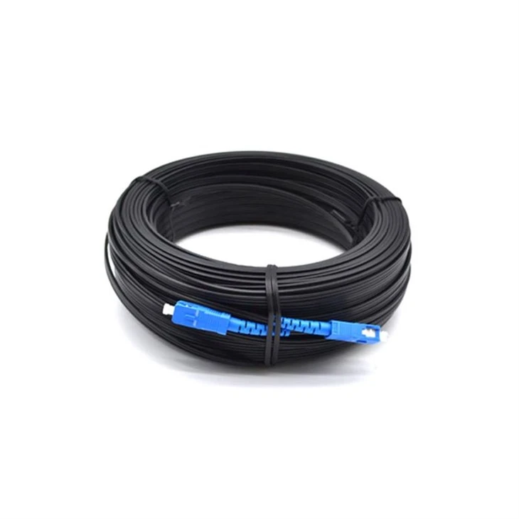 SC/UPC til SC/UPC FTTH Drop Cable Patch Cord Singlemode Simplex LSZH